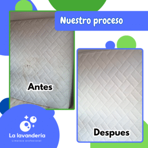 antes y depues colchon